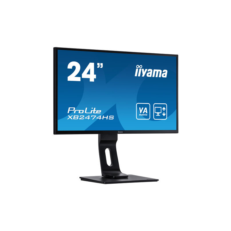 iiyama ProLite XB2474HS-B2 LED display 59,9 cm (23.6") 1920 x 1080 pixels Full HD Noir