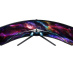 Samsung G95NC LED display 144,8 cm (57") 7680 x 2160 pixels Dual UHD Noir, Blanc