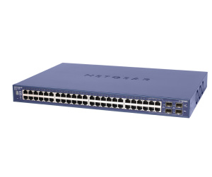 NETGEAR GS748TS-100EUS commutateur réseau Non-géré Connexion Ethernet, supportant l'alimentation via ce port (PoE)