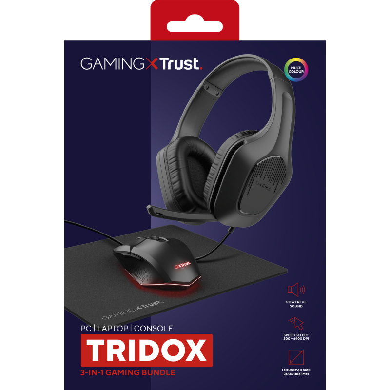 Trust GXT 790 Casque Avec fil Arceau Gaming Noir