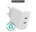 eSTUFF ES637035 chargeur d'appareils mobiles Smartphone Blanc Secteur Charge rapide Intérieure