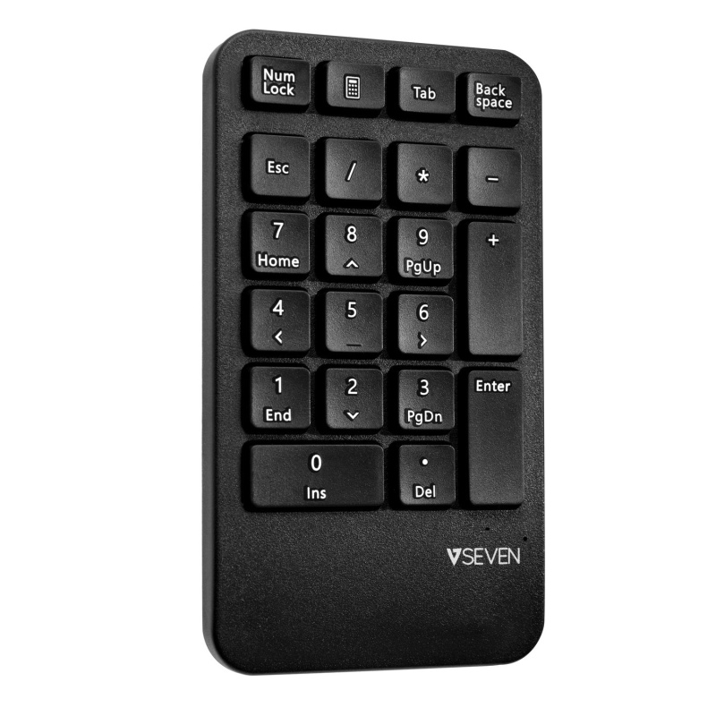 V7 Ensemble pavé numérique, souris et clavier sans fil ergonomiques