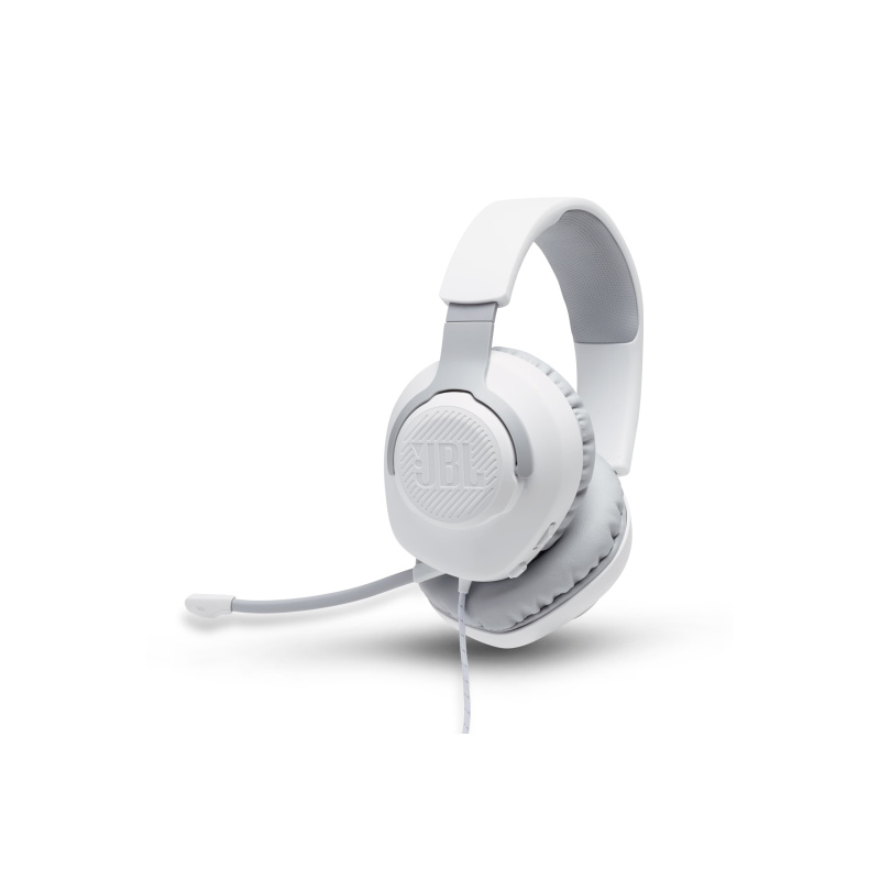 JBL Quantum 100 Écouteurs Avec fil Arceau Jouer Blanc