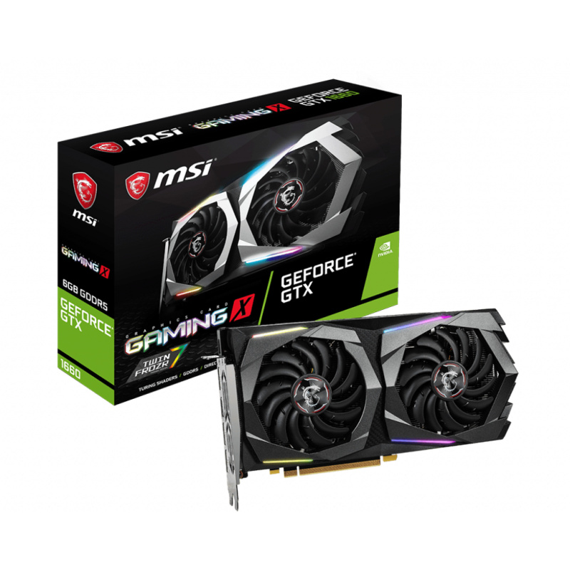 MSI V379-001R carte graphique NVIDIA GeForce GTX 1660 6 Go GDDR5