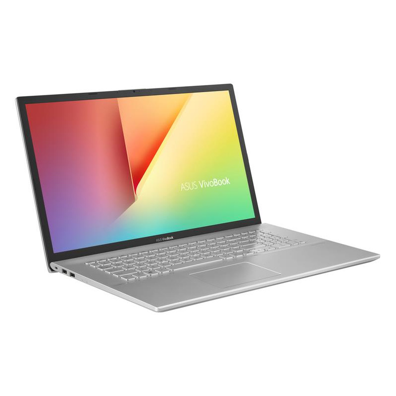ASUS Vivobook 17 M712DA-AU188T AMD Ryzen™ 7 3700U Ordinateur portable 43,9 cm (17.3") Full HD 12 Go DDR4-SDRAM 512 Go SSD Wi-Fi 5 (802.11ac) Windows 10 Home Argent