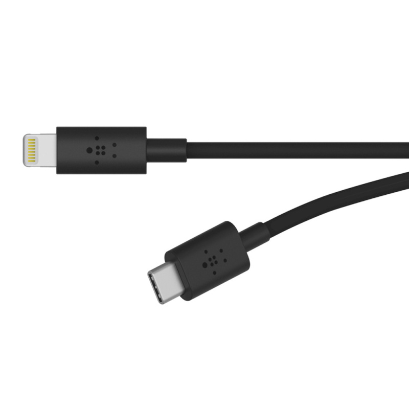 Belkin F8J239BT04-BLK câble Lightning 1,2 m Noir