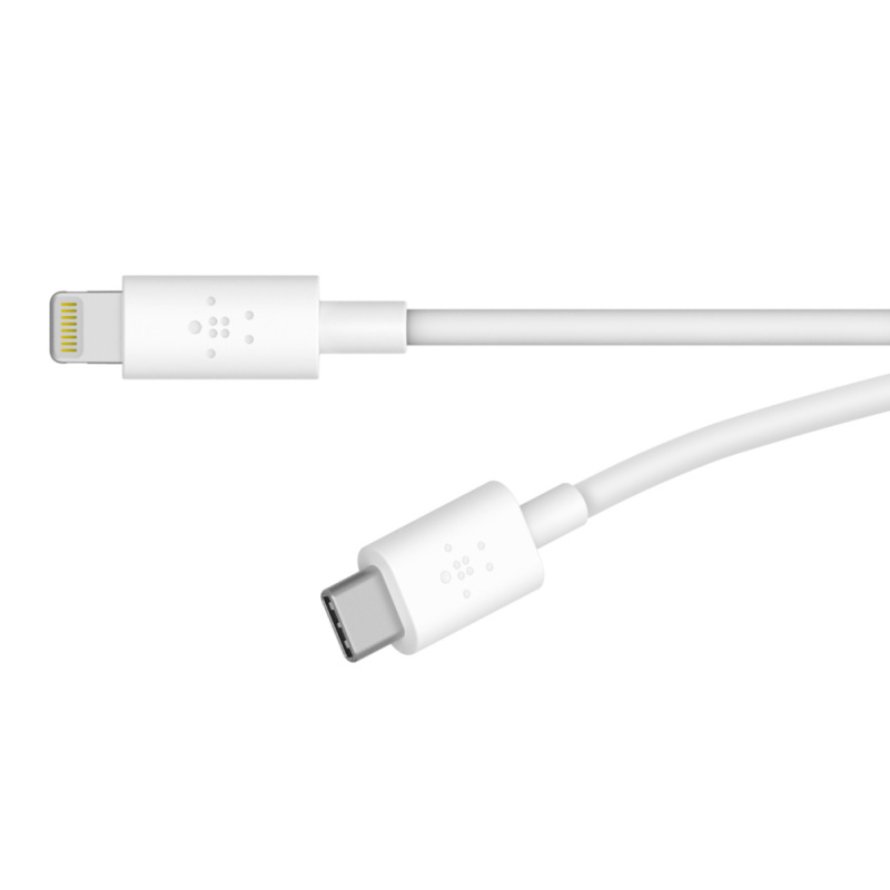 Belkin F8J239BT04-WHT câble Lightning 1,2 m Blanc
