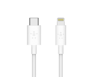 Belkin F8J239BT04-WHT câble Lightning 1,2 m Blanc