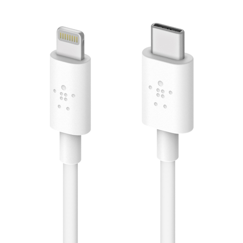 Belkin F8J239BT04-WHT câble Lightning 1,2 m Blanc