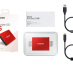 Samsung T5 500 Go USB Type-C 3.2 Gen 2 (3.1 Gen 2) Rouge