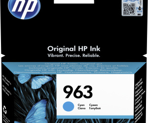 HP 963 Cartouche d'encre cyan authentique