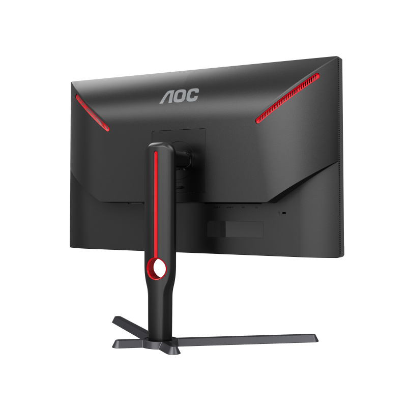 AOC G3 Q27G3XMN/BK écran plat de PC 68,6 cm (27") 2560 x 1440 pixels 2K Ultra HD LED Noir, Rouge