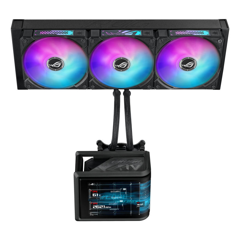 ASUS ROG Ryuo IV SLC 360 ARGB Processeur Refroidisseur de liquide tout-en-un 12 cm Noir