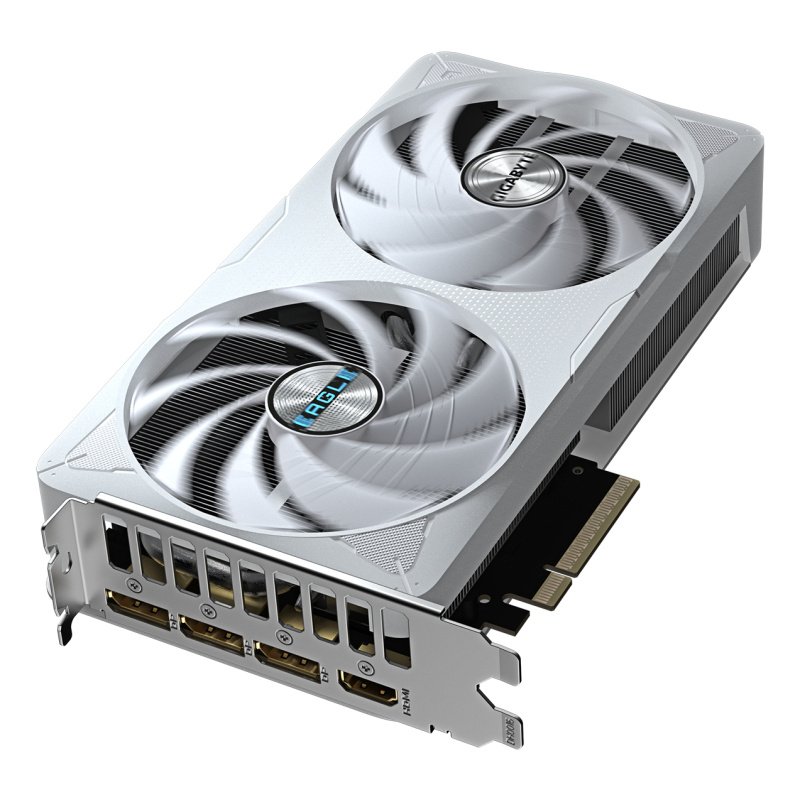 GIGABYTE GeForce RTX 5060 Ti EAGLE OC ICE 16G Carte Graphique – 16 Go GDDR7, 128 bits, PCI-E 5.0, 2617 MHz Fréquence du processeur, 3 x DisplayPort, 1 x HDMI, GV-N506TEAGLEOC ICE-16GD