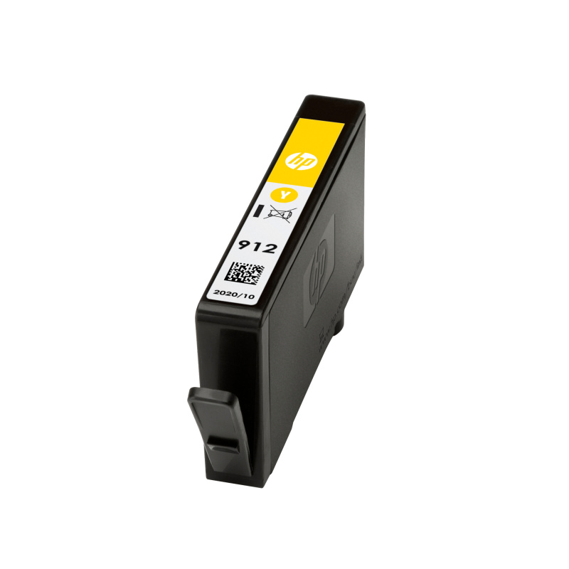 HP 912 Cartouche d'encre jaune authentique