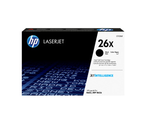 HP 26X toner LaserJet noir grande capacité authentique