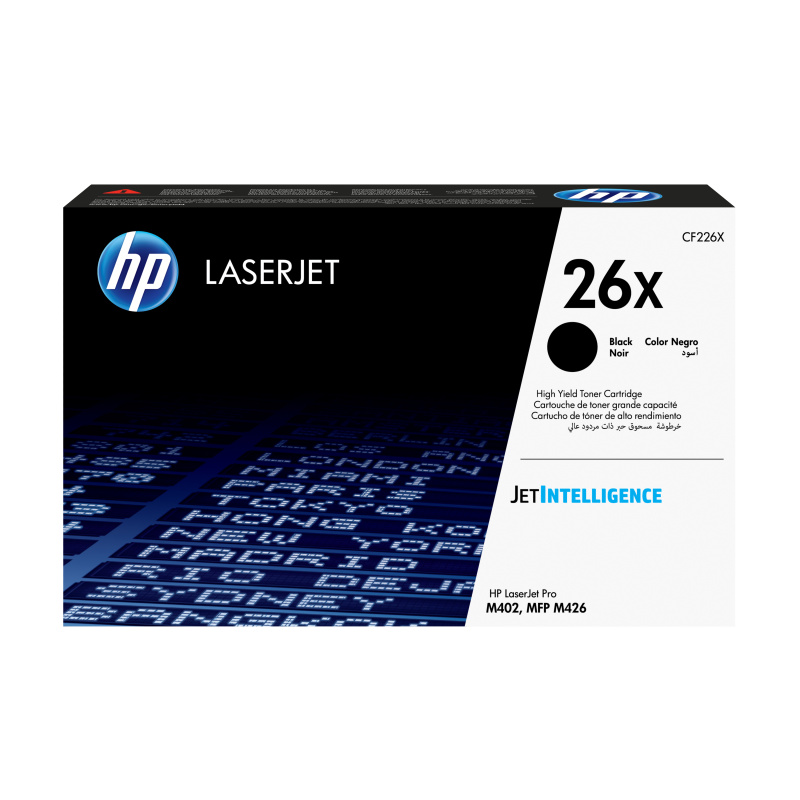 HP 26X toner LaserJet noir grande capacité authentique