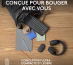 Logitech Pebble 2 M350s souris Voyage Ambidextre RF sans fil + Bluetooth Optique 4000 DPI