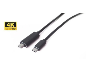 Microconnect USB3.1CMDP1 adaptateur graphique USB 3840 x 2160 pixels Noir