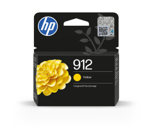HP 912 Cartouche d'encre jaune authentique