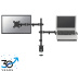 Neomounts FPMA-D550NOTEBOOK Support d'écran à fixer avec support pour ordinateur portable 10-32"
