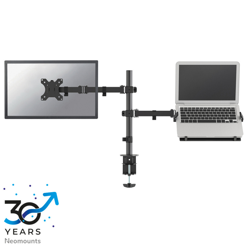 Neomounts FPMA-D550NOTEBOOK Support d'écran à fixer avec support pour ordinateur portable 10-32"