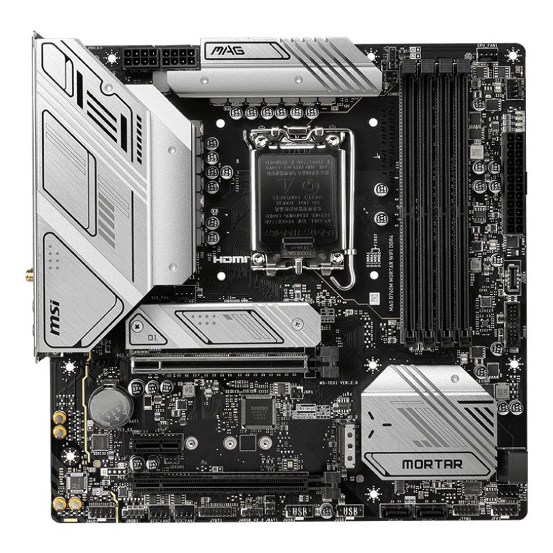 MSI MAG B760M MORTAR WIFI DDR4 carte mère Intel B760 LGA 1700 micro ATX