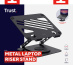 Trust Zeff Supports de Laptop Noir 40,6 cm (16")