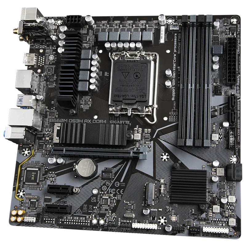 GIGABYTE B660M DS3H AX DDR4 carte mère Intel B660 LGA 1700 micro ATX