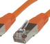 Microconnect B-FTP605O câble de réseau Orange 5 m Cat6 F/UTP (FTP) Rond