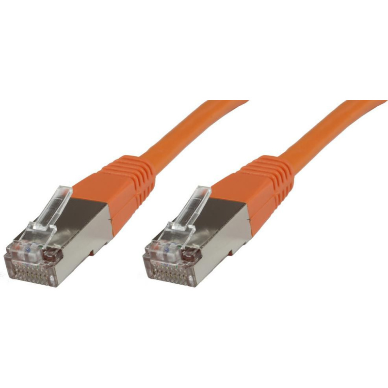 Microconnect B-FTP605O câble de réseau Orange 5 m Cat6 F/UTP (FTP) Rond