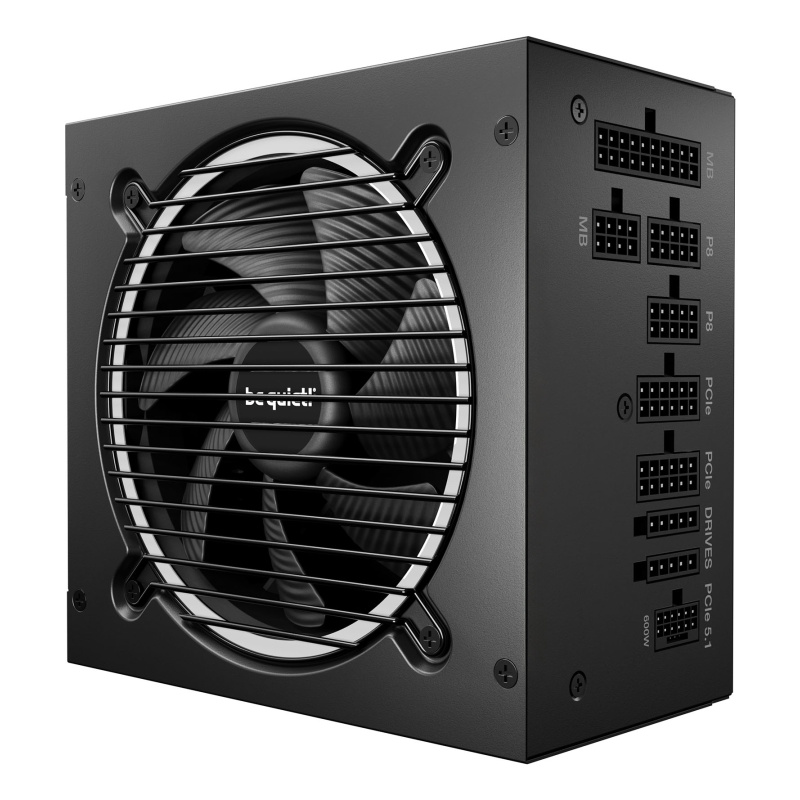 be quiet! Pure Power 13 M 1000 W | Alimentation ATX 3.1, semi-passive, 80 Plus Gold