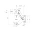 Neomounts WL70-440BL11 Support mural pour écran 17-32" - ressort à gaz - orientable