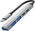 Sandberg 336-50 hub & concentrateur USB Type-C 5000 Mbit/s Gris