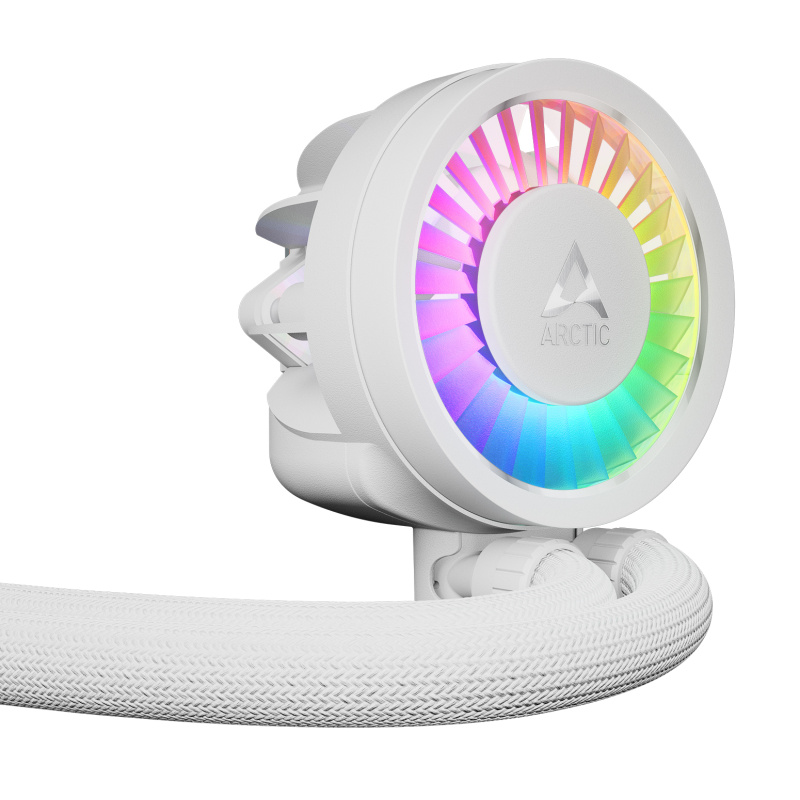 ARCTIC Liquid Freezer III Pro 360 A-RGB (White) Processeur Refroidisseur de liquide tout-en-un 12 cm Blanc 1 pièce(s)