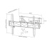 Neomounts LED-W560 Support pour écran mural 32-75" - orientable