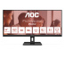 AOC U34E2M écran plat de PC 86,4 cm (34") 3440 x 1440 pixels Wide Quad HD Noir