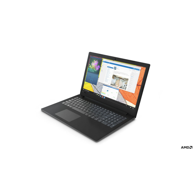 Lenovo V145-15AST AMD A9 A9-9425 Ordinateur portable 39,6 cm (15.6") HD 8 Go DDR4-SDRAM 256 Go SSD Wi-Fi 5 (802.11ac) Windows 10 Home Noir