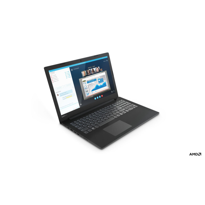 Lenovo V145-15AST AMD A9 A9-9425 Ordinateur portable 39,6 cm (15.6") HD 8 Go DDR4-SDRAM 256 Go SSD Wi-Fi 5 (802.11ac) Windows 10 Home Noir