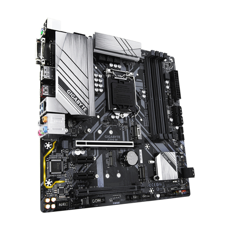 GIGABYTE Z390 M carte mère Intel Z390 LGA 1151 (Emplacement H4) micro ATX