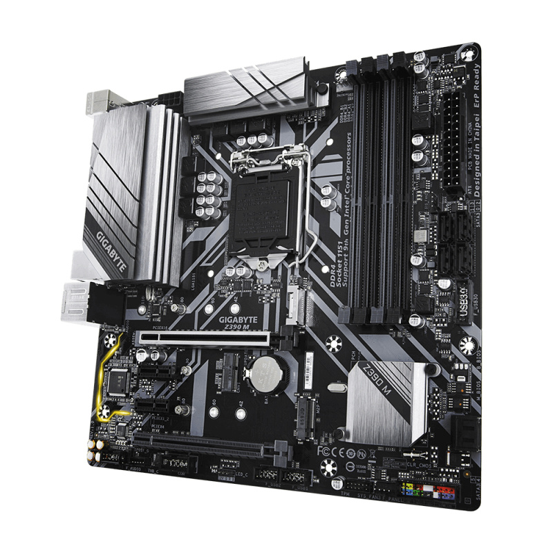 GIGABYTE Z390 M carte mère Intel Z390 LGA 1151 (Emplacement H4) micro ATX