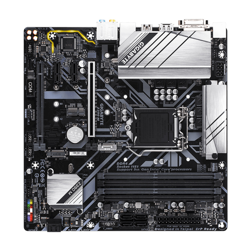 GIGABYTE Z390 M carte mère Intel Z390 LGA 1151 (Emplacement H4) micro ATX