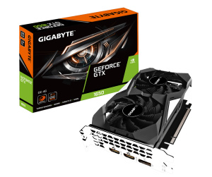 GIGABYTE GV-N1650OC-4GD carte graphique NVIDIA GeForce GTX 1650 4 Go GDDR5