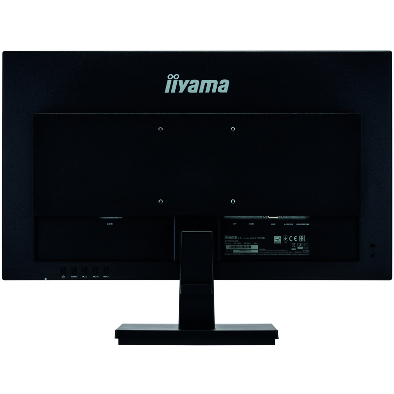 iiyama ProLite X2474HS-B2 écran plat de PC 59,9 cm (23.6") 1920 x 1080 pixels Full HD LED Noir