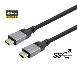 Vivolink PROUSBCMM5 câble USB 5 m USB 3.2 Gen 2 (3.1 Gen 2) USB C Noir