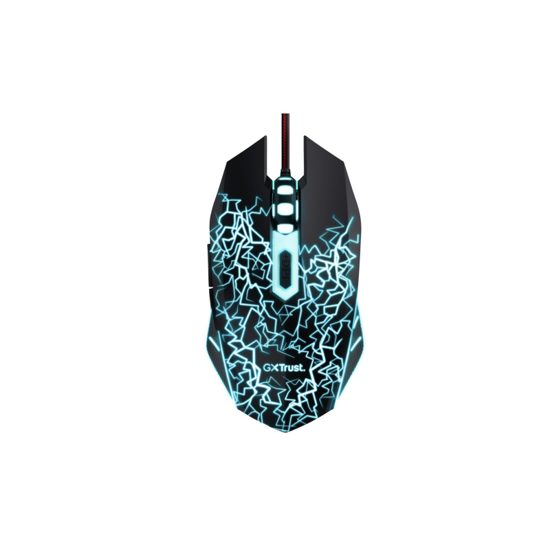 Trust GXT 783X souris Gaming Ambidextre USB Type-A Optique 4000 DPI