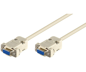 Microconnect SCSENN3N câble Série Blanc 3 m DB-9