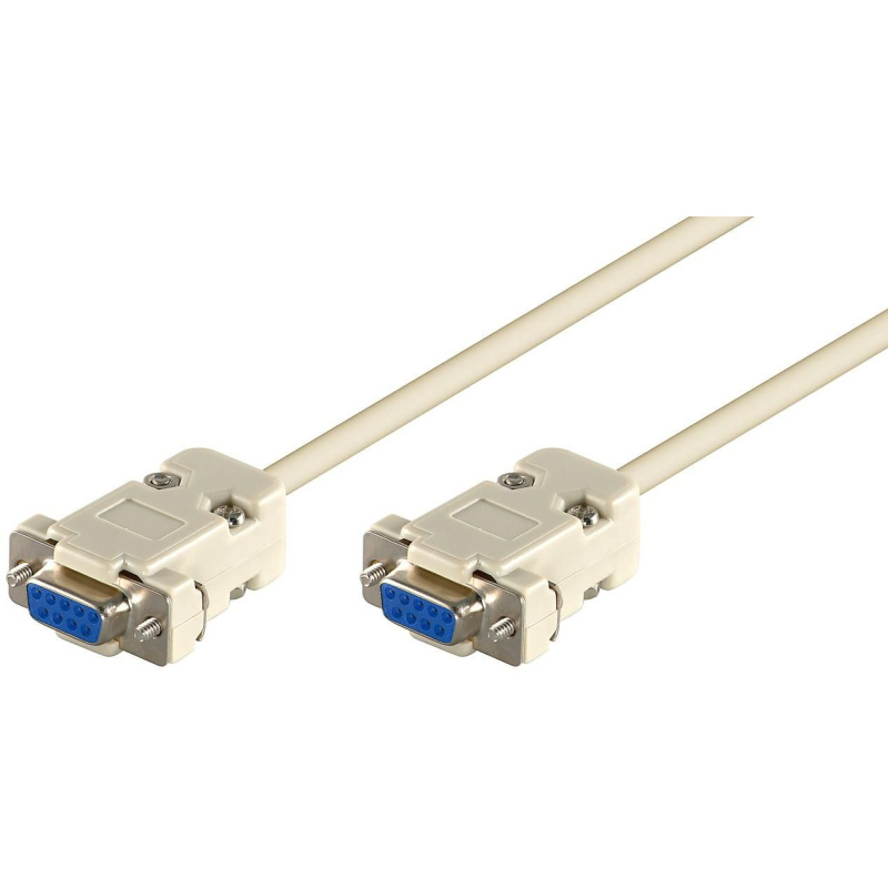 Microconnect SCSENN3N câble Série Blanc 3 m DB-9
