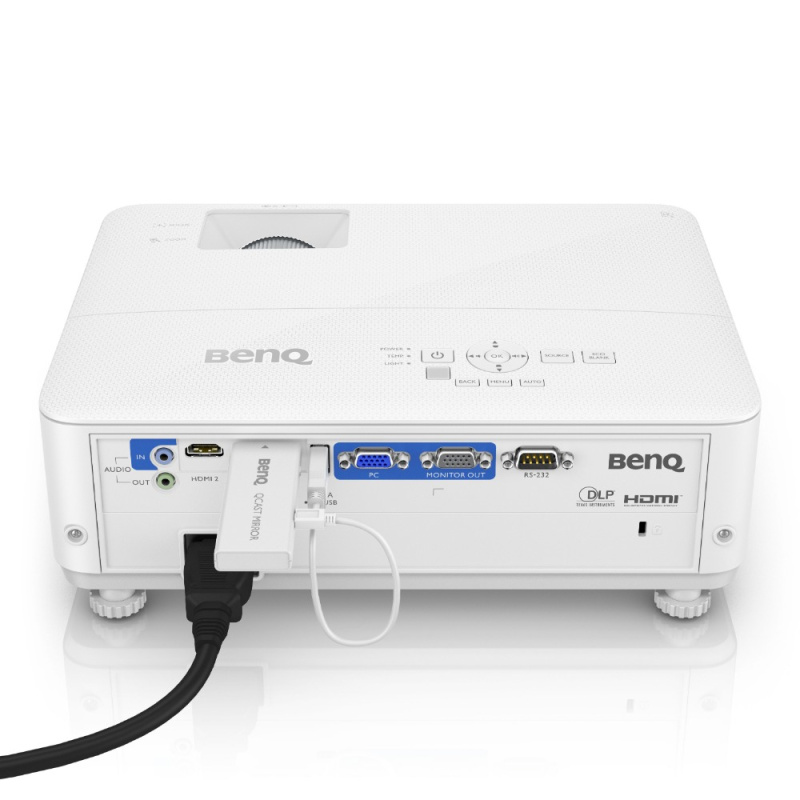 BenQ MU613 Projecteur à focale standard 4000 ANSI lumens DLP WUXGA (1920x1200) Blanc