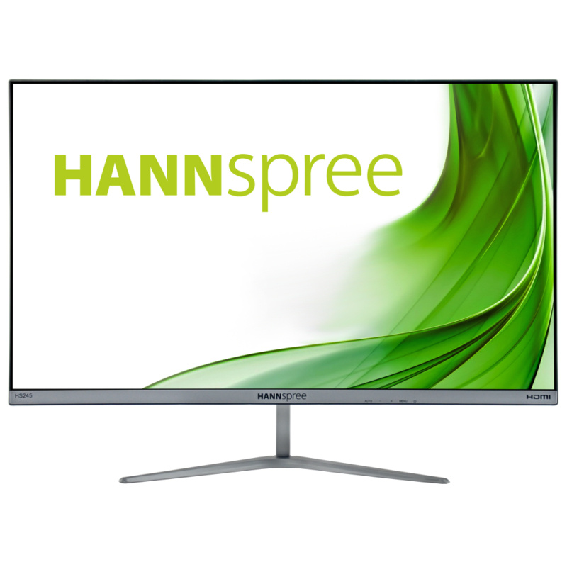 Hannspree HS 245 HFB LED display 60,5 cm (23.8") 1920 x 1080 pixels Full HD Noir, Argent
